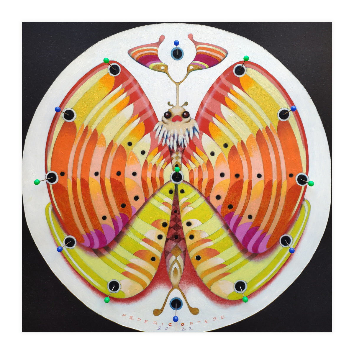 Clock butterfly (Print Only)