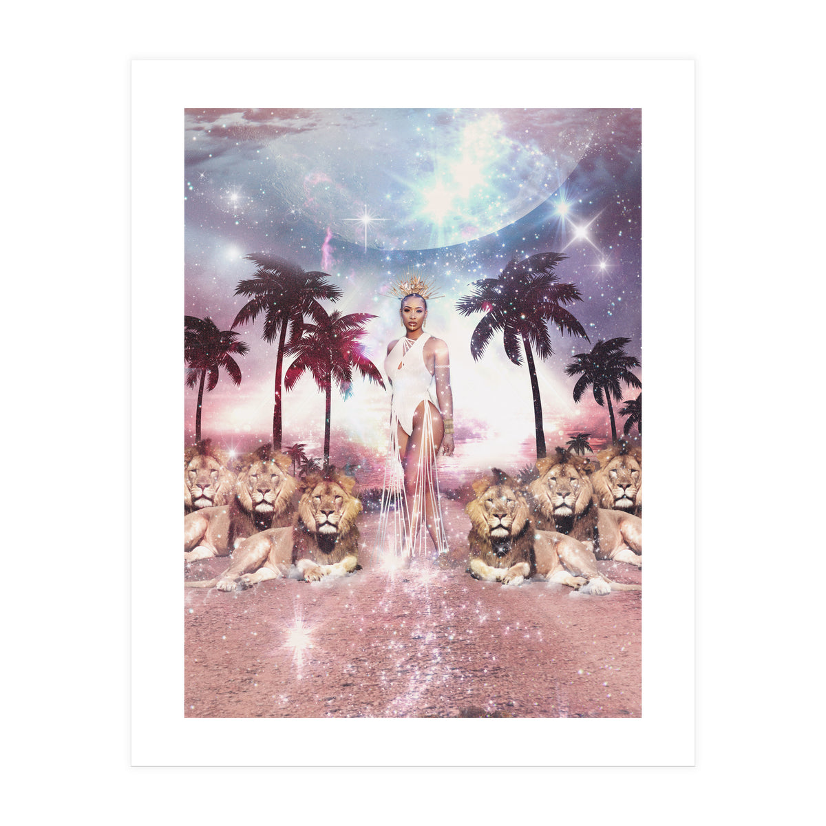 Malika - Spirit Of A Warrior Princess (Print Only)