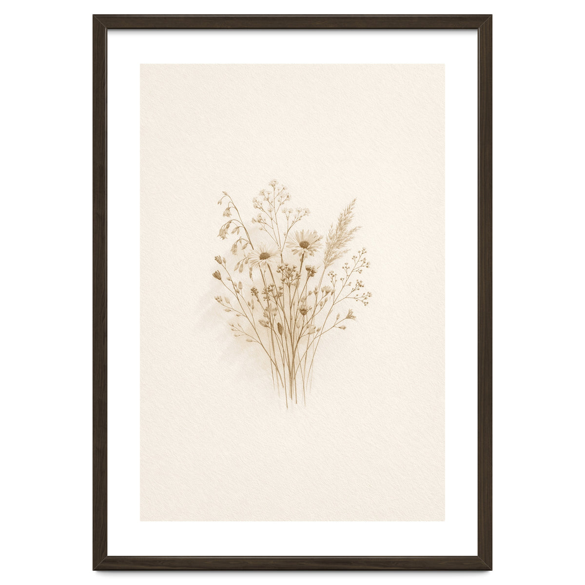 Minimalist Japandi Textures in Warm
