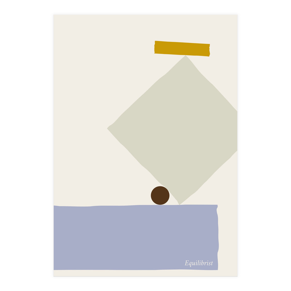 expectant iteration equilibrist (Print Only)