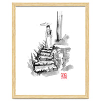 woman Descending Stairs