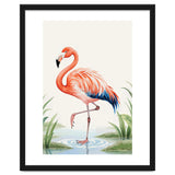 Flamingo Watercolor Illustration thumbnail