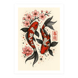 Koi fish Japanese (Print Only) thumbnail