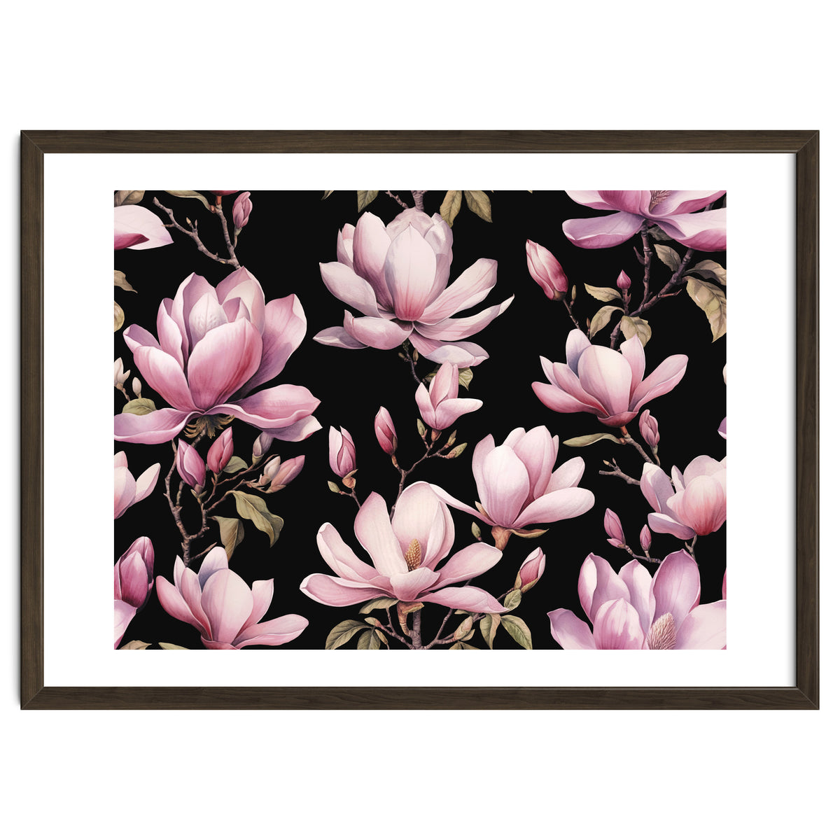 Magnolia Spring Romance Black