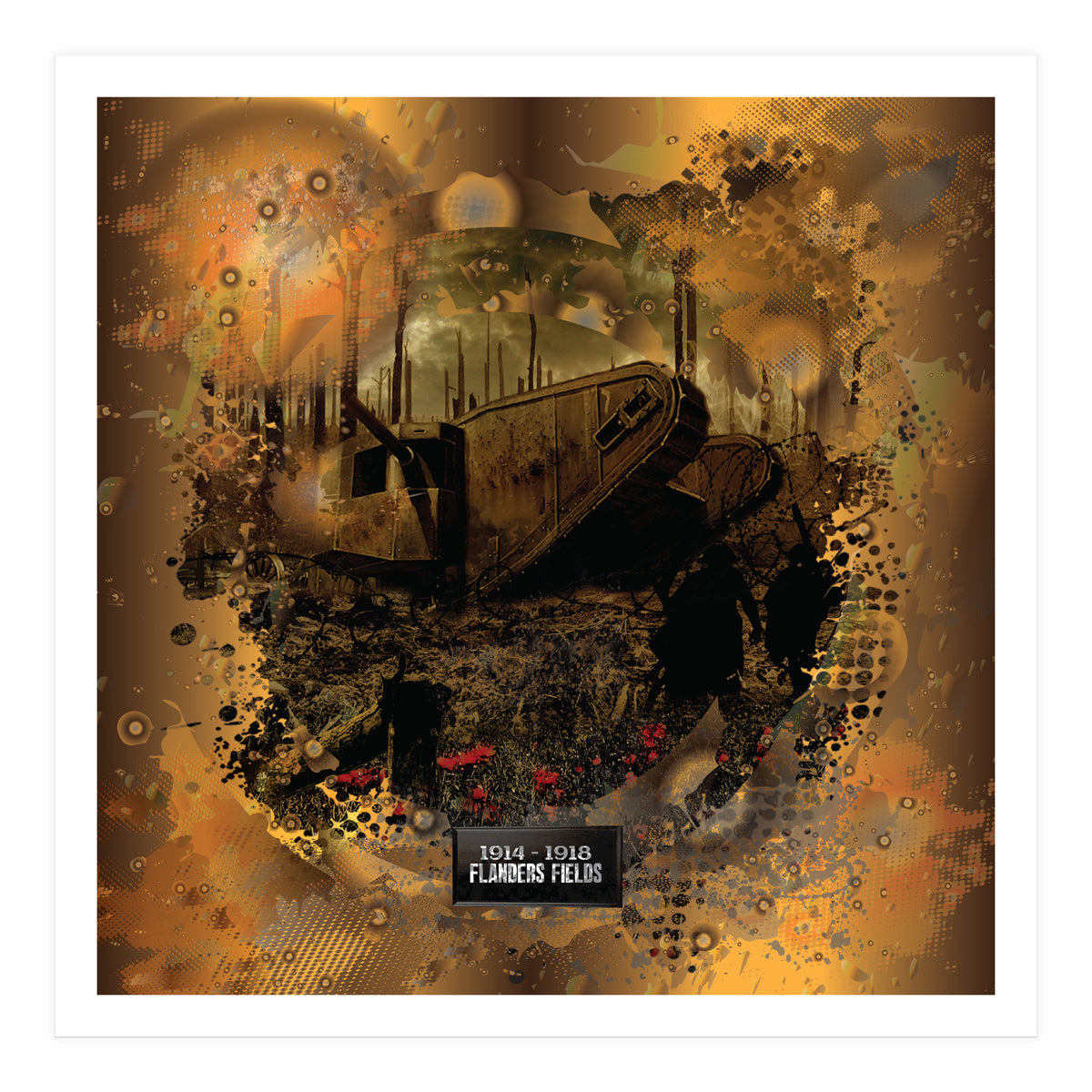 In Flanders Field WW1 (Print Only)