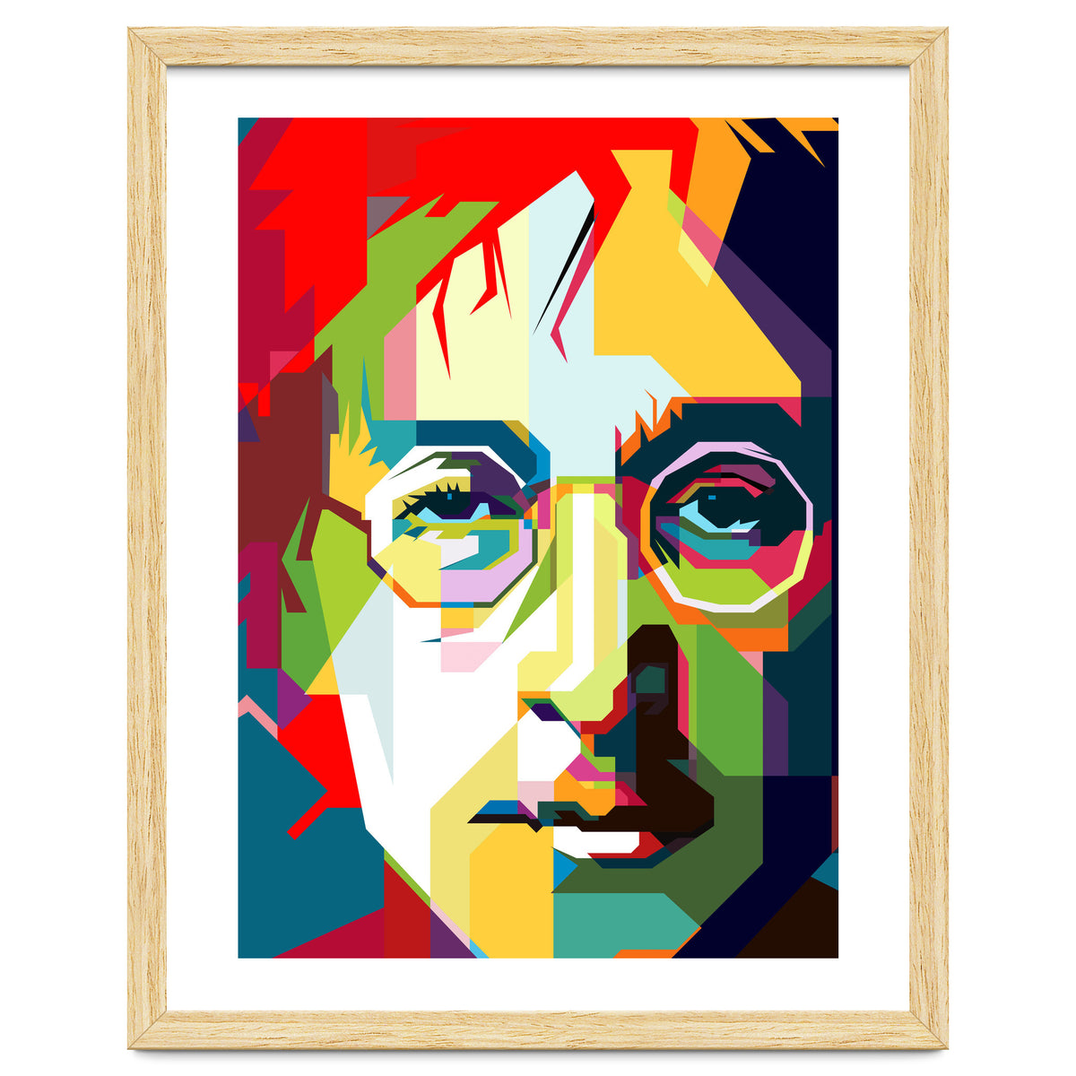 John Lennon Imagine Pop Art Wpap