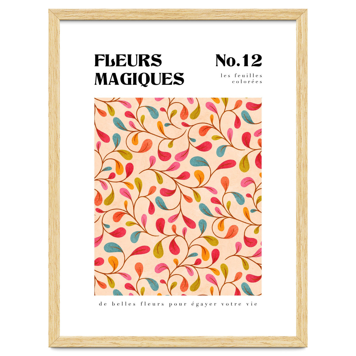 Magical Flowers No.12 Coloured Leaves