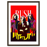 Rush Progressive Rock Pop Art WPAP