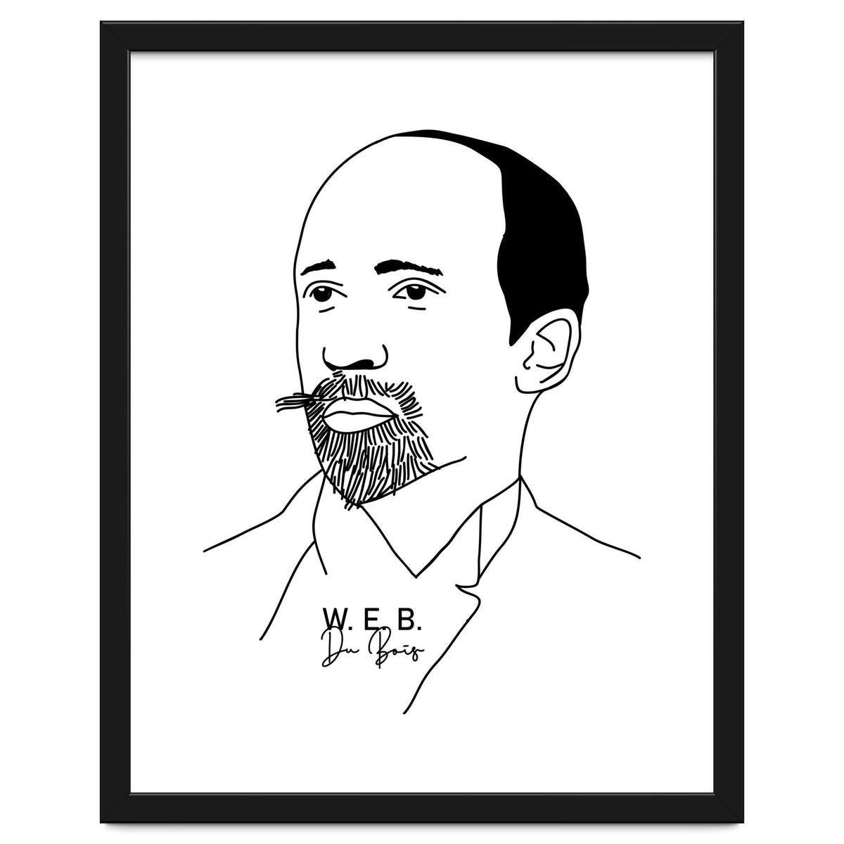 W. E. B. Du Bois Pan-Africanist Civil Rights Activist.