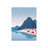 Red Houses, Lofoten (Print Only) thumbnail