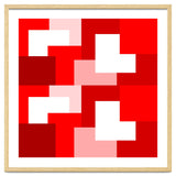 Red Abstract Square Tiles thumbnail