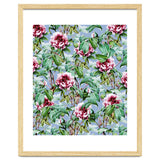 Frosty Florals #society6 #decor #buyart thumbnail