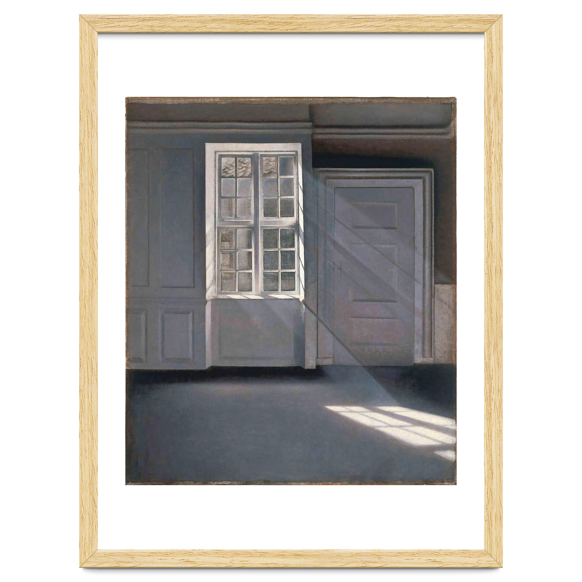 Dust Motes Dancing in the Sunbeams, 1900. Oil on canvas 70 × 59 cm (27.56 × 23.23 in).