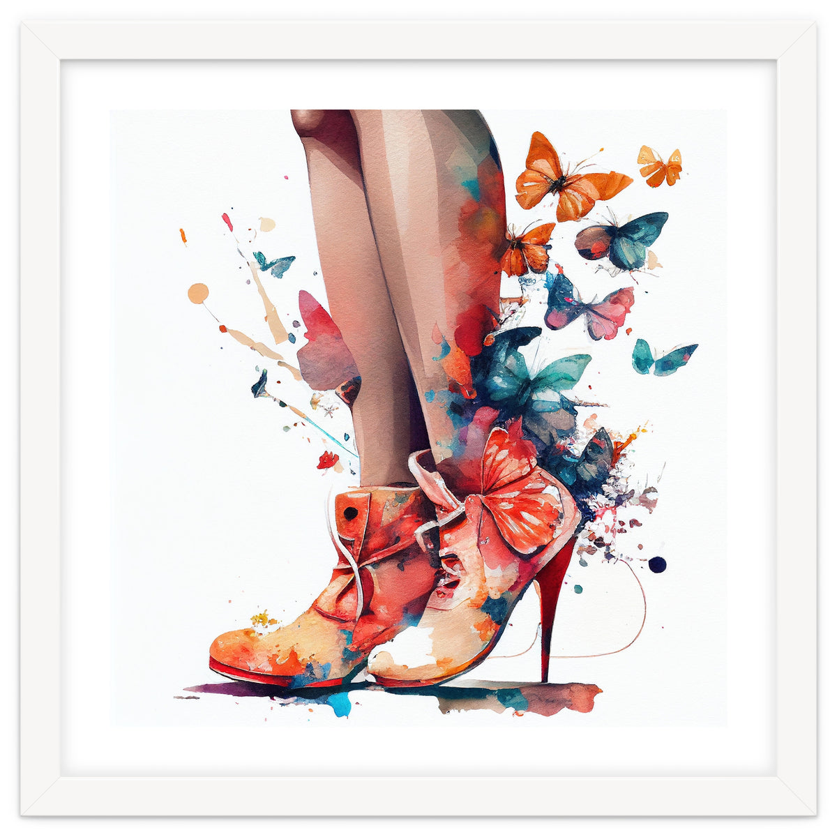 Butterfly Heels Splash