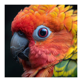 Close Up Sun Conure Parrot Eye Feathers  (Print Only) thumbnail