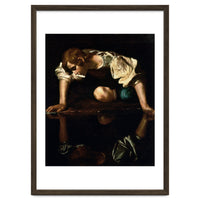 Caravaggio – Narcissus (ca. 1600) | Dramatic Baroque Masterpiece