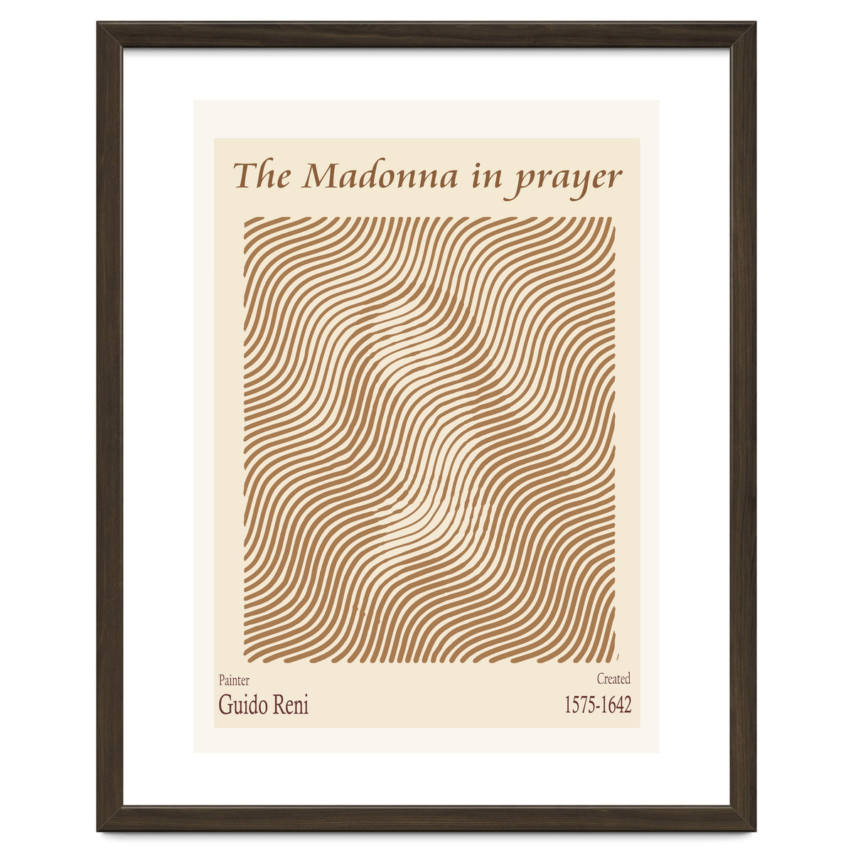 The Madonna In Prayer by Guido Reni