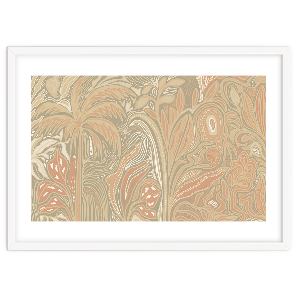 Palmae Mysticae Biege Rustic