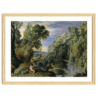 Pedro Pablo Rubens; Paul Bril / 'Landscape with Psyche and Jupiter', 1610; ca. 1630, Flemish Scho...