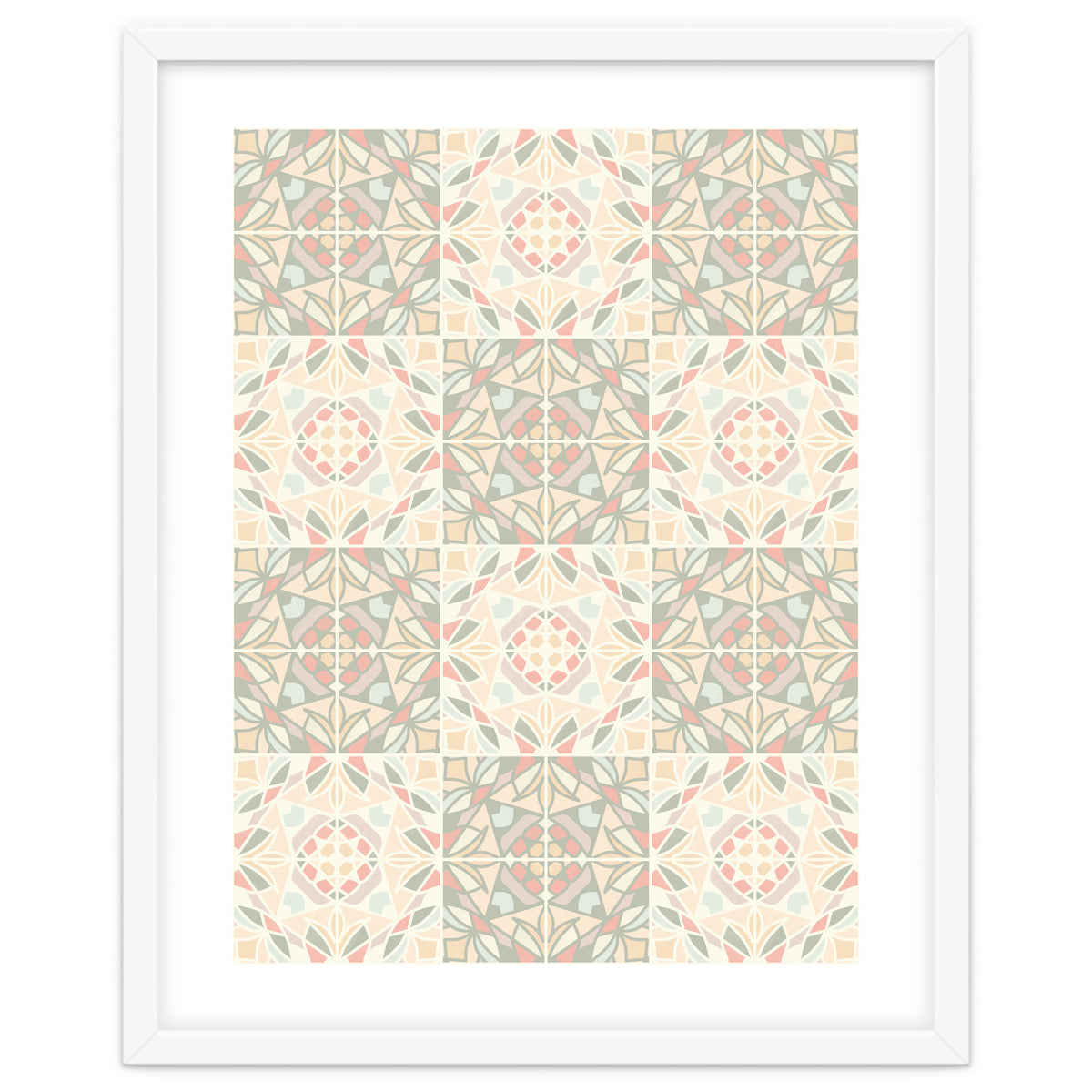 Kaleido Glass Pastels Tiles