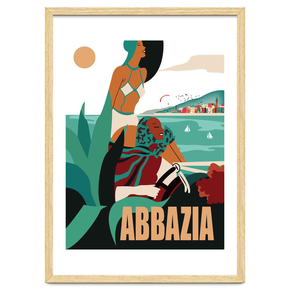 Abbazia, Two Ladies on a Drive