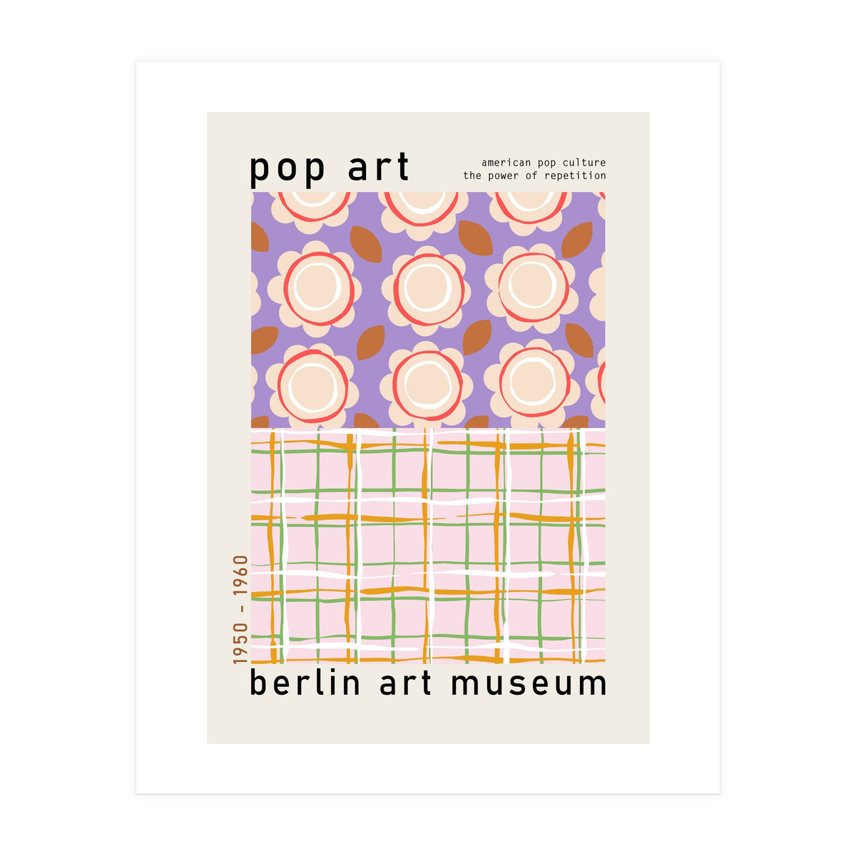 berlin art museum pop art (Print Only)