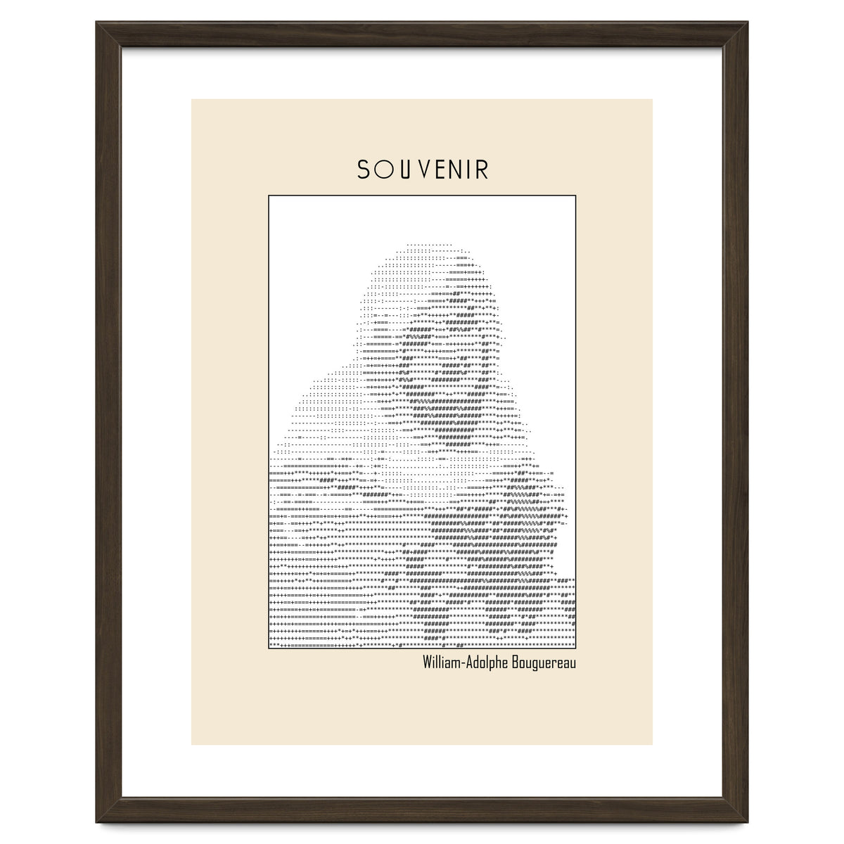Souvenir – William Adolphe Bouguereau (1894) – Ascii Art