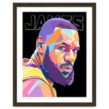King Lebron James art thumbnail