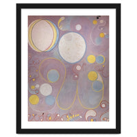 Hilma af Klint - The Ten Largest No 8 Adulthood Abstract Spiritual Geometry Art