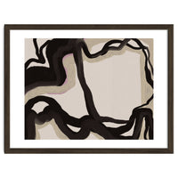 Time oil painting abstract