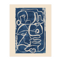 Bound By Line (indigo) (Print Only)