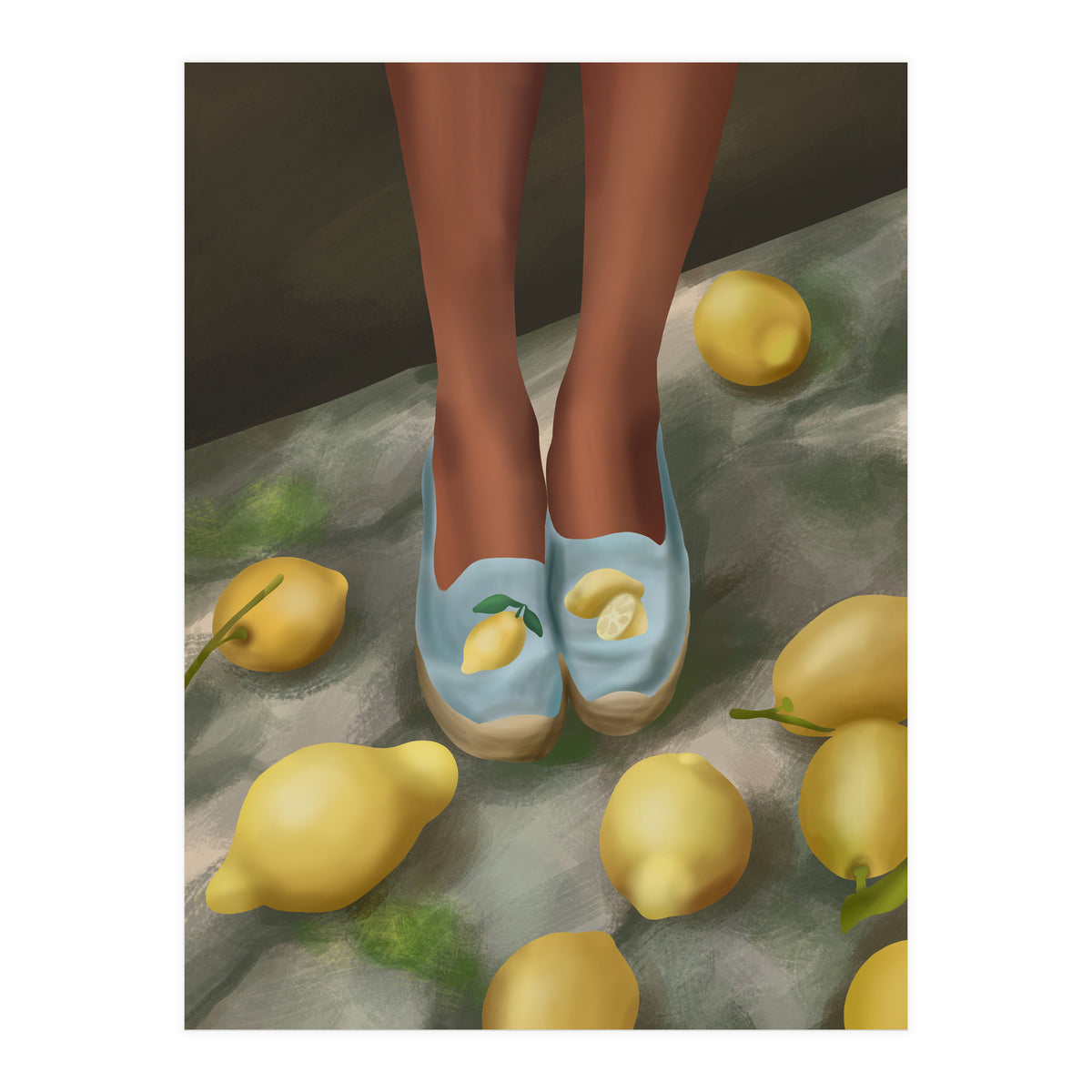 Lemon Steps (Print Only)