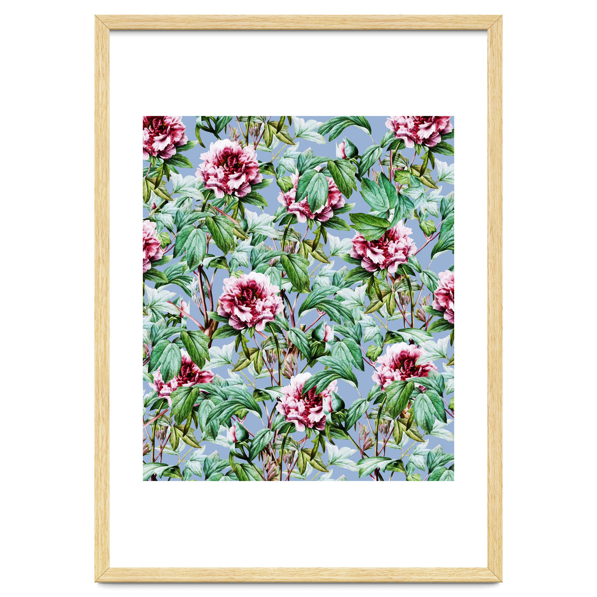 Frosty Florals #society6 #decor #buyart