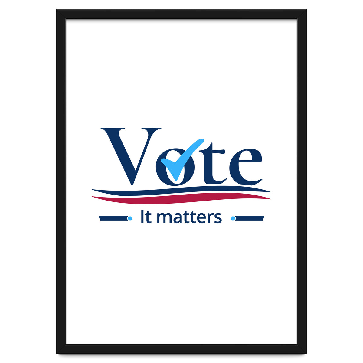 vote it matters - For elections