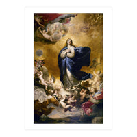 Immaculate Conception. Painted in Naples in 1635. Salamanca, Las Agostinas Church. JUSEPE DE RIBERA. (Print Only)