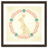 Floral Rabbit Wreath thumbnail