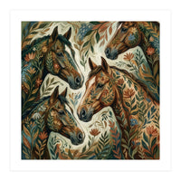 Wild Horses In Bloom (Print Only)