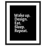 Wake Up Design Eat Sleep Repeat thumbnail