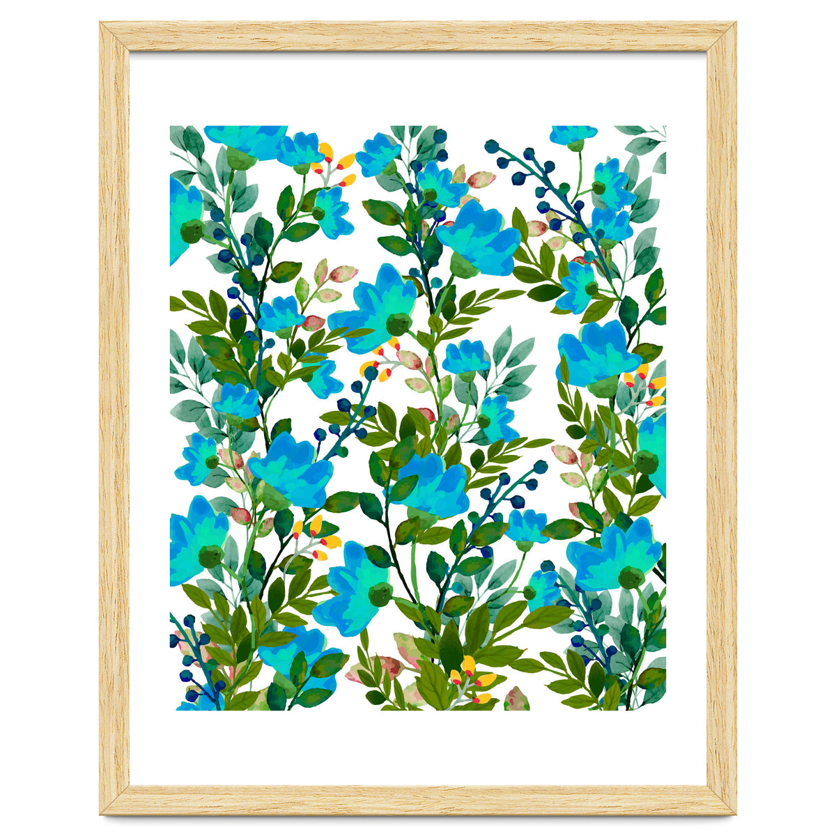 Blue #society6 #decor #buyart