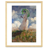 Claude Monet / 'The Woman with a Parasol', 1886, Oil on canvas, 131 × 88 cm. SUZANNE HOSCHEDE. thumbnail