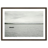 A boy pedaling the Board on the Lake - Iceland thumbnail
