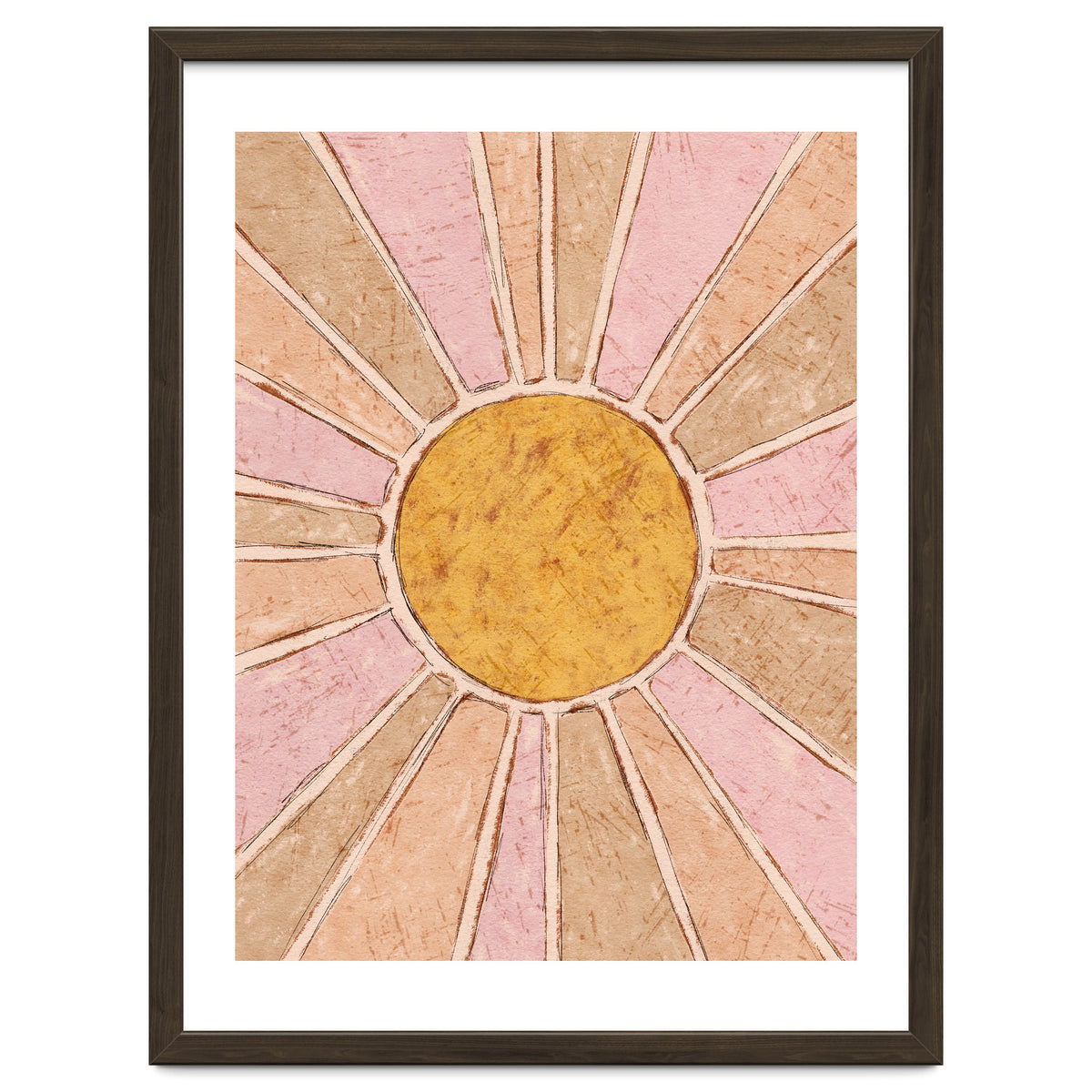 Seventies Retro Sunshine