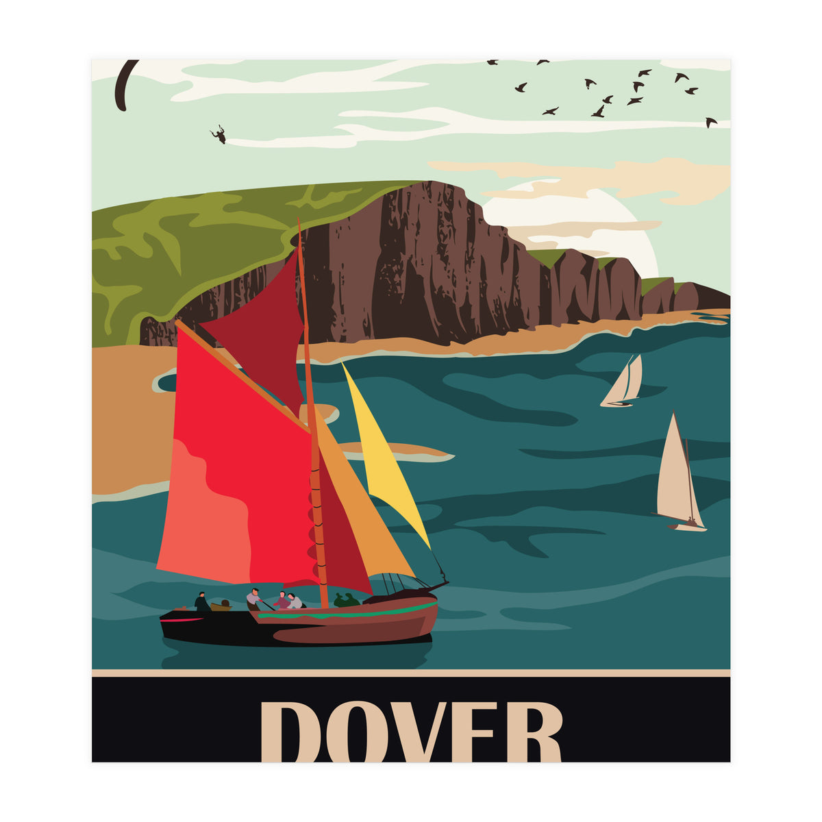 Dover, a Gem Of Southeast England (Print Only)