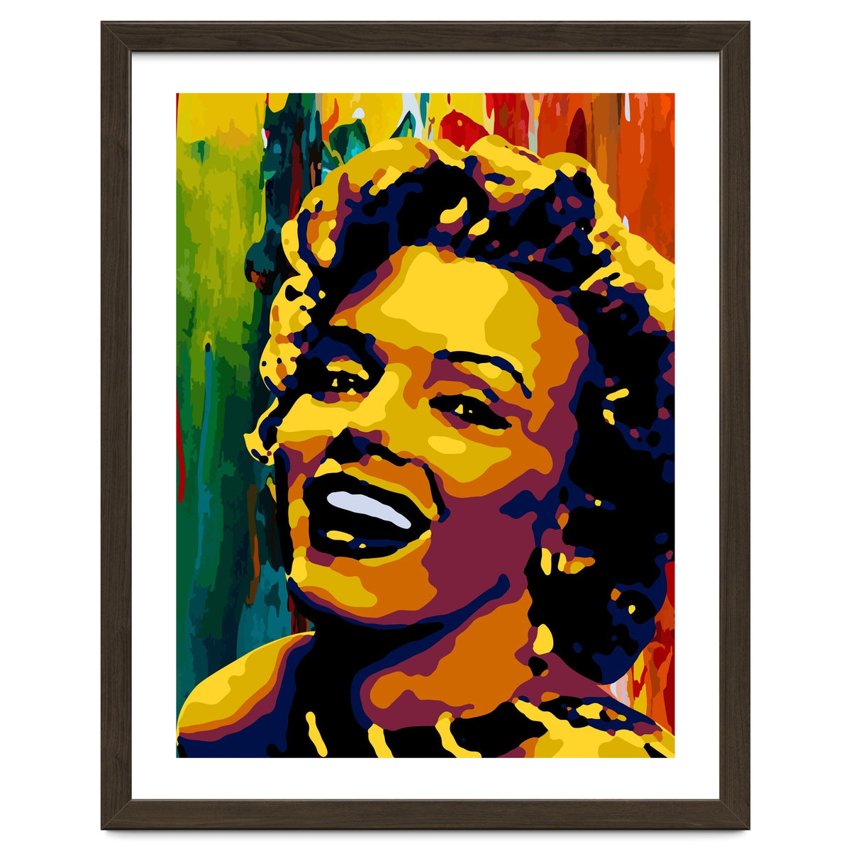 Marilyn Monroe Colorful abstract 2