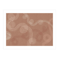 calming essentials loops terracotta (Print Only)