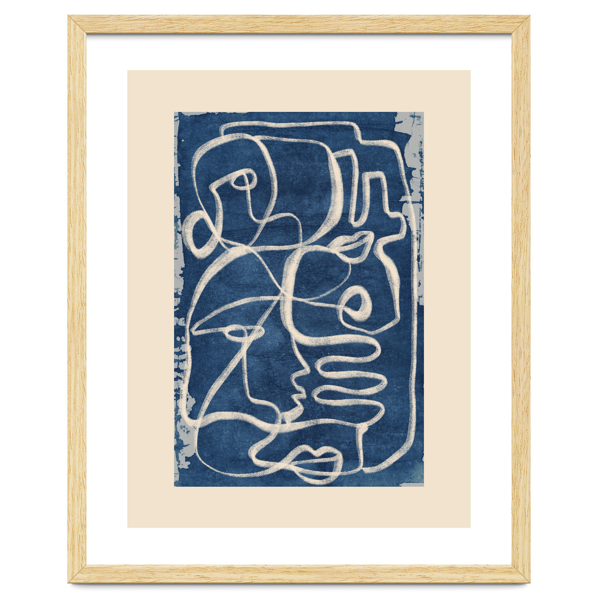 Bound By Line (indigo)