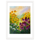 Impasto Wildflower Meadow Painting thumbnail