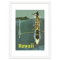 Hawaii, Boat a Big Wave