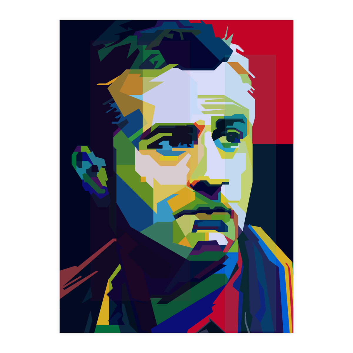 Robert De Niro Hollywood Movies Pop Art WPAP (Print Only)