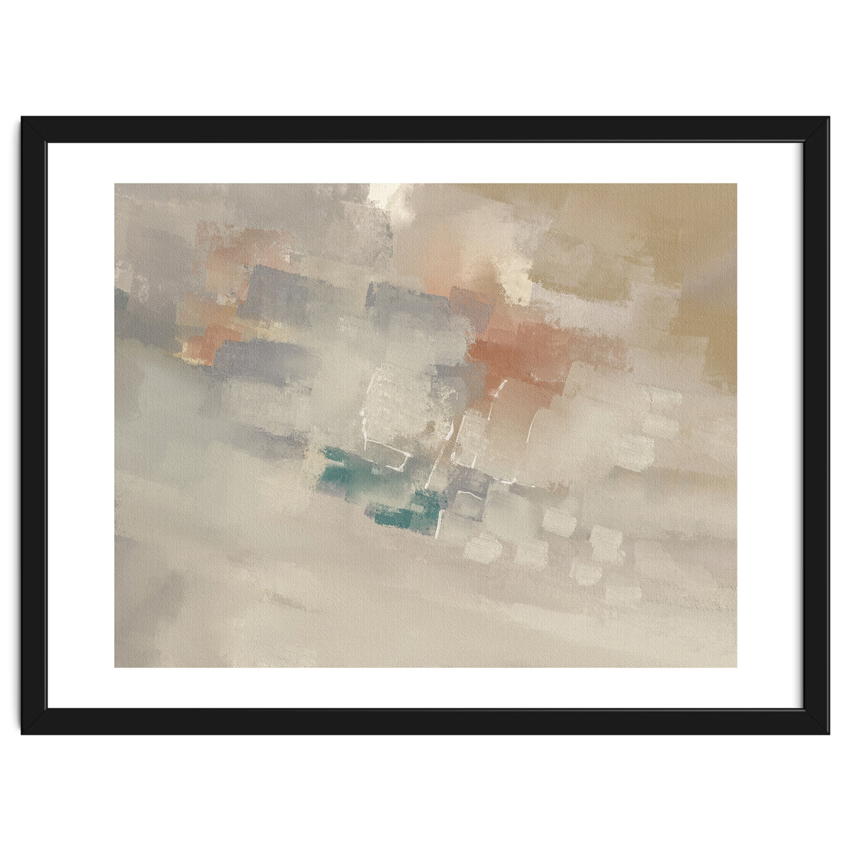 Abstract oil painting